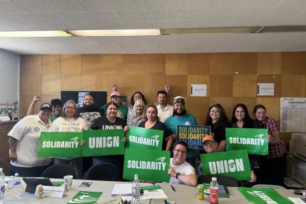Union officers at Pueblo training