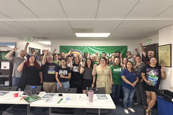 Officers from AFSCME Colorado at a training
