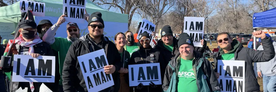 AFSCME Colorado workers at MLK Parade