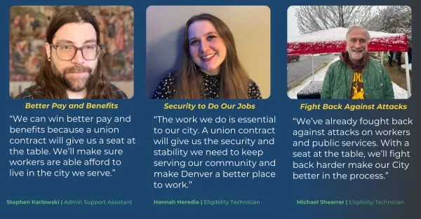 Three Denver City Workers Share Their Stories 